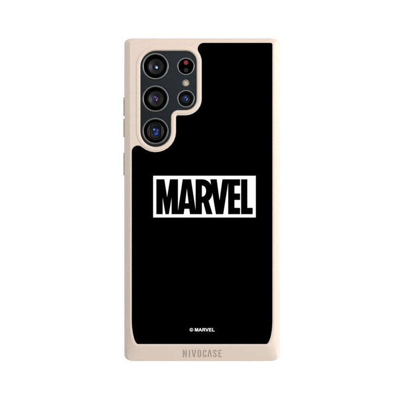 Galaxy S22 Ultra NIVOpure Marvel Logo Black