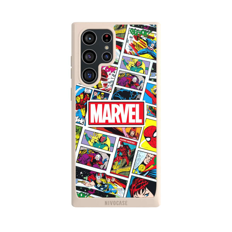 Galaxy S22 Ultra NIVOpure Marvel Comic Pattern