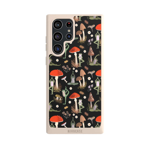 Samsung Galaxy S22 Ultra NIVOpure Yoga-Frösche mit Pilzen