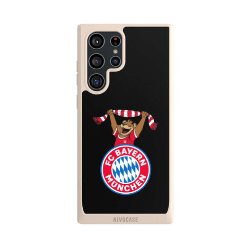 Samsung Galaxy S22 Ultra NIVOpure Bernie Jubel mit Schal Schwarz