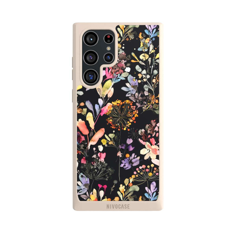 Galaxy S22 Ultra NIVOpure Wilde Gräser schwarz