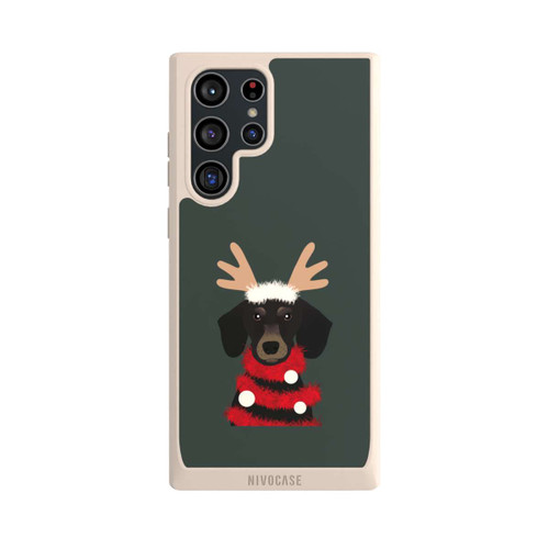 Samsung Galaxy S22 Ultra NIVOpure weihnachtlicher Dackel