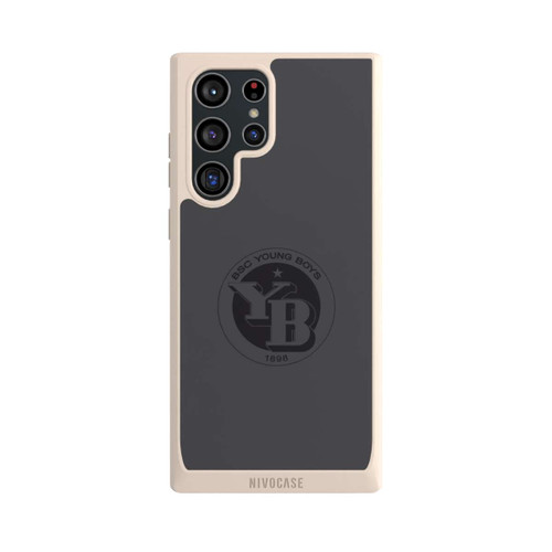 Samsung Galaxy S22 Ultra NIVOpure BSC YB Logo Grau