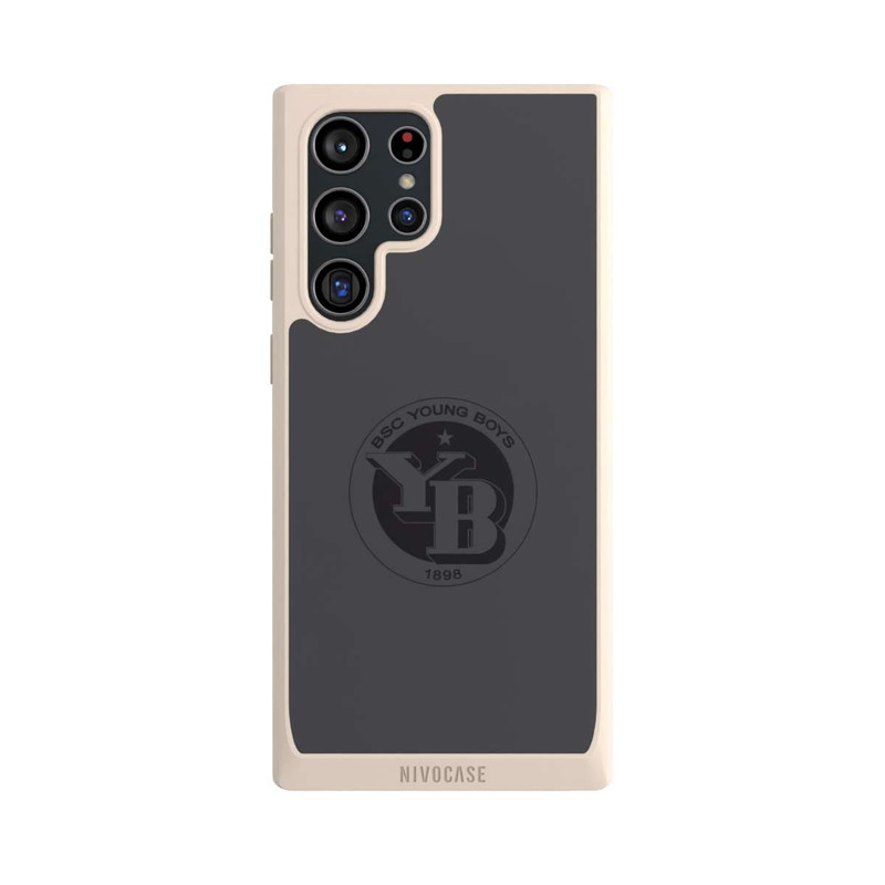 Galaxy S22 Ultra NIVOpure BSC YB Logo Grau