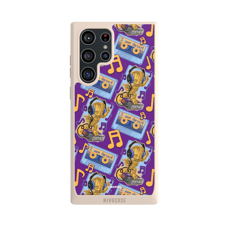 Galaxy S22 Ultra NIVOpure Groot Comic Headphones Guardians of the Galaxy