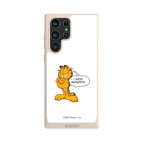 Samsung Galaxy S22 Ultra NIVOpure Garfield I Hate Mondays Weiß