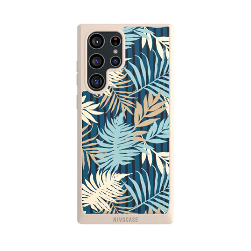 Samsung Galaxy S22 Ultra NIVOpure Palm Garden Beige Pattern