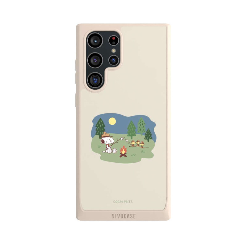Galaxy S22 Ultra NIVOpure Snoopy Lagerfeuer