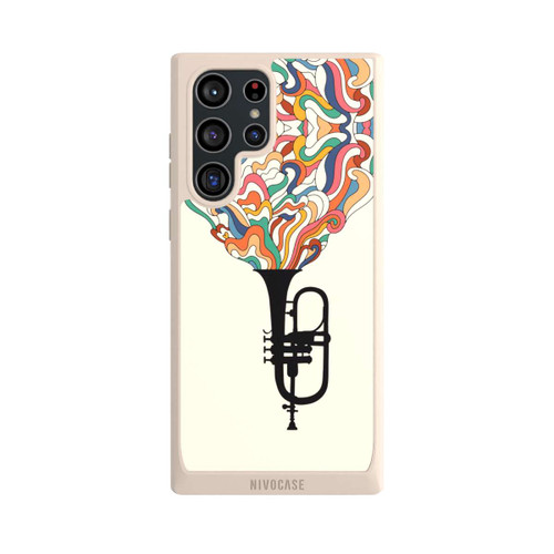Samsung Galaxy S22 Ultra NIVOpure Flügelhorn Jazz bunt