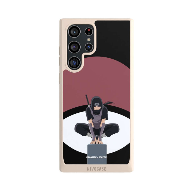 Galaxy S22 Ultra NIVOpure Itachi Uchiha Symbol schwarz