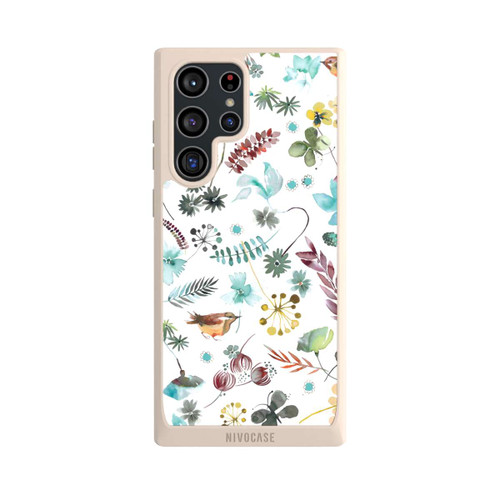 Samsung Galaxy S22 Ultra NIVOpure Botanischer Schmetterling Natur Blau