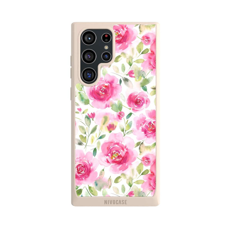 Galaxy S22 Ultra NIVOpure Aquarell Frische Rosen
