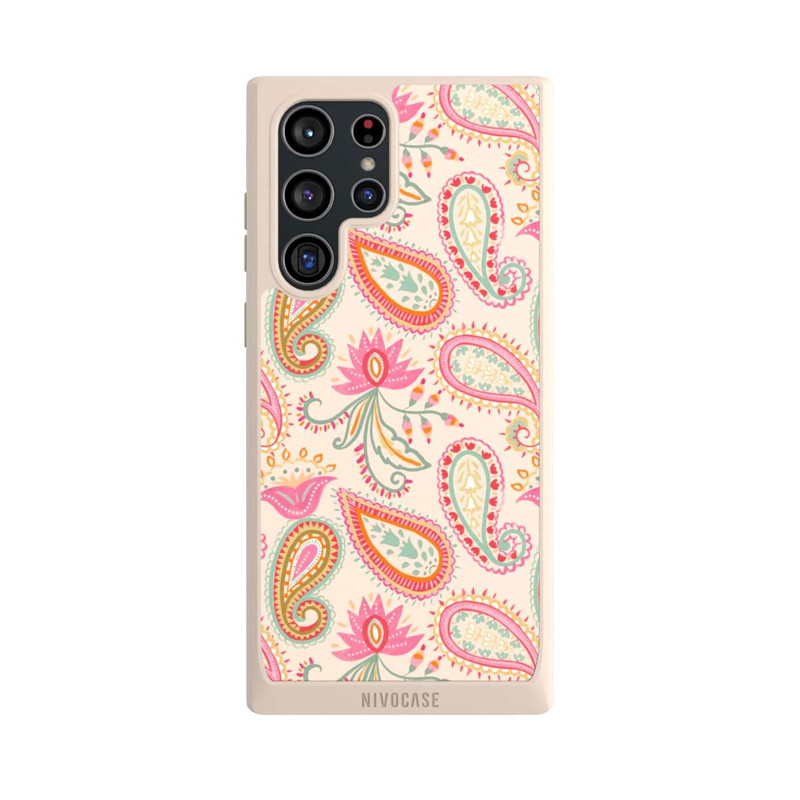Galaxy S22 Ultra NIVOpure Colorful Paisley Charm