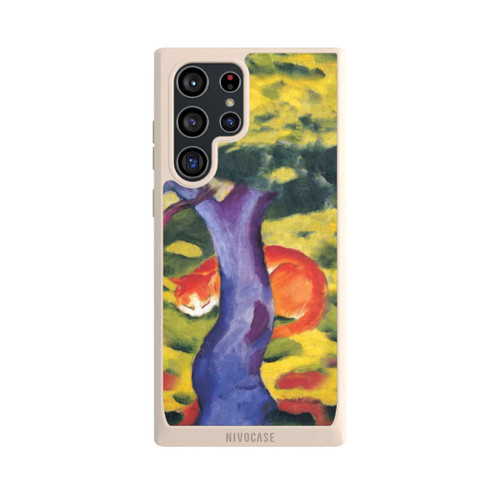 Samsung Galaxy S22 Ultra NIVOpure Katze hinter Einem Baum von Franz Marc