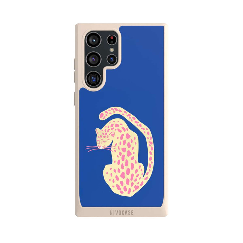 Galaxy S22 Ultra NIVOpure Blue Pink Cat