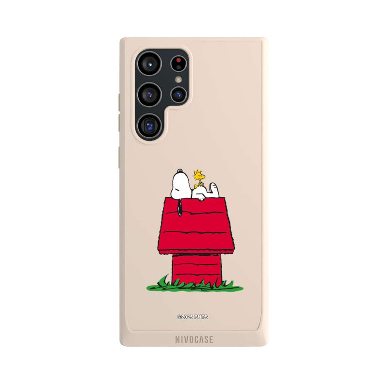 Galaxy S22 Ultra NIVOpure Snoopy and Woodstock Classic transparent