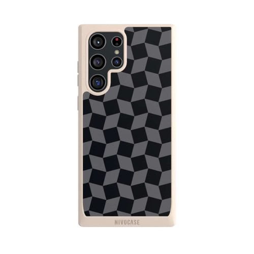 Samsung Galaxy S22 Ultra NIVOpure 3D Würfel-Muster Effektt