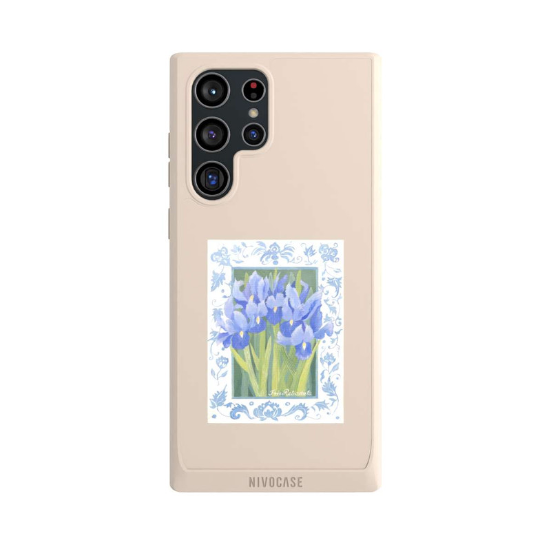 Galaxy S22 Ultra NIVOpure Blue Iris, by Jennifer Abbott
