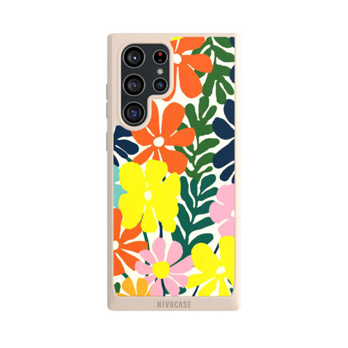 Samsung Galaxy S22 Ultra NIVOpure Blumen Farbenpracht