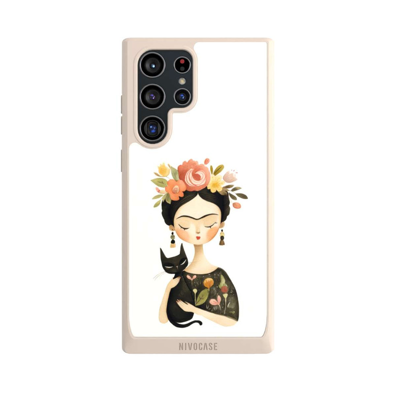 Galaxy S22 Ultra NIVOpure Mexikanische Ikone und Katze