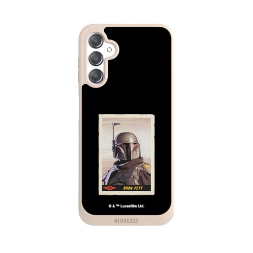 Samsung Galaxy A14 5G NIVOpure Boba Fett Badges Black Background