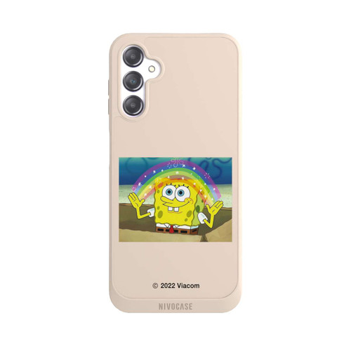 Samsung Galaxy A14 5G NIVOpure Spongebob - Rainbow Meme transparent