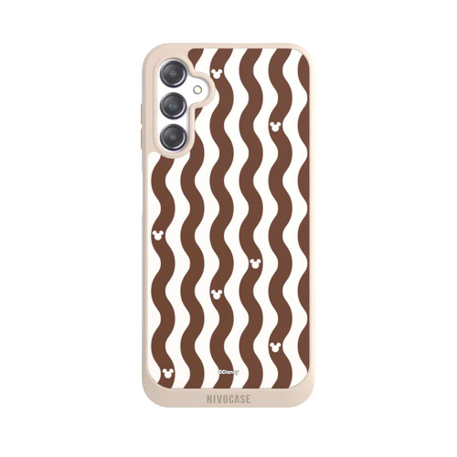 Samsung Galaxy A14 5G NIVOpure Mickey Mouse Brown Pattern Waves