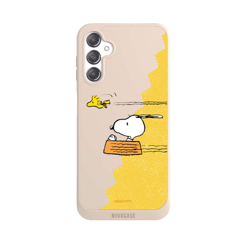 Samsung Galaxy A14 5G NIVOpure Peanuts-Snoopy und Woodstock Transparent