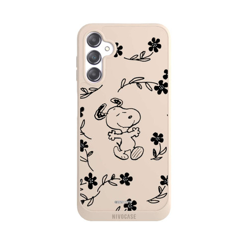Samsung Galaxy A14 5G NIVOpure Snoopy und Flowers Transparent