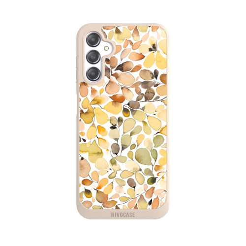 Samsung Galaxy A14 5G NIVOpure Eucalyptus Watercolor Leaves Brown Autumn