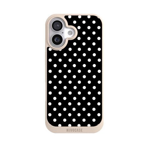 NIVOpure Polka Dots Schwarz und Weiß