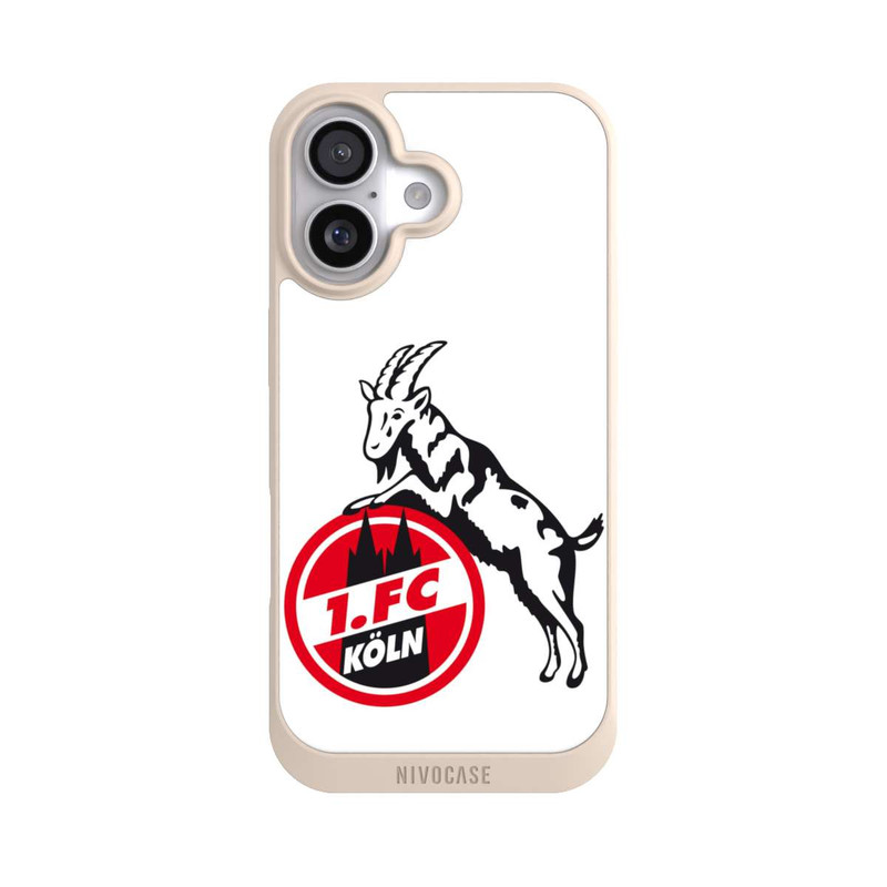 iPhone 17 NIVOpure 1. FC Köln Weiß