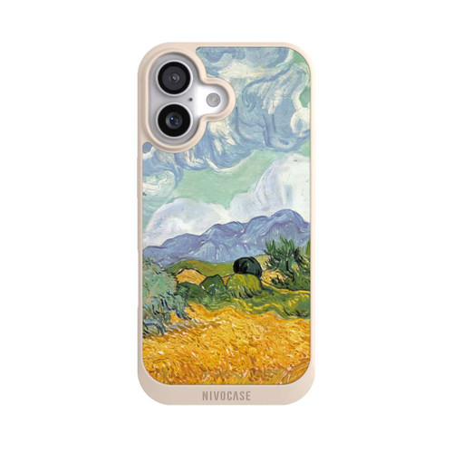  NIVOpure Weizenfeld mit Zypressen