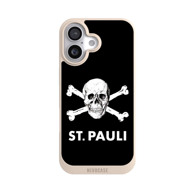 iPhone 17 NIVOpure FC St.Pauli WhiteSkull