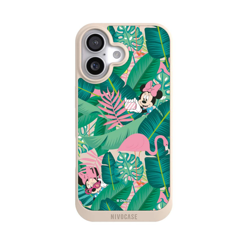 iPhone 17 NIVOpure Minnie Summer Palmblätter ohne Hintergrund