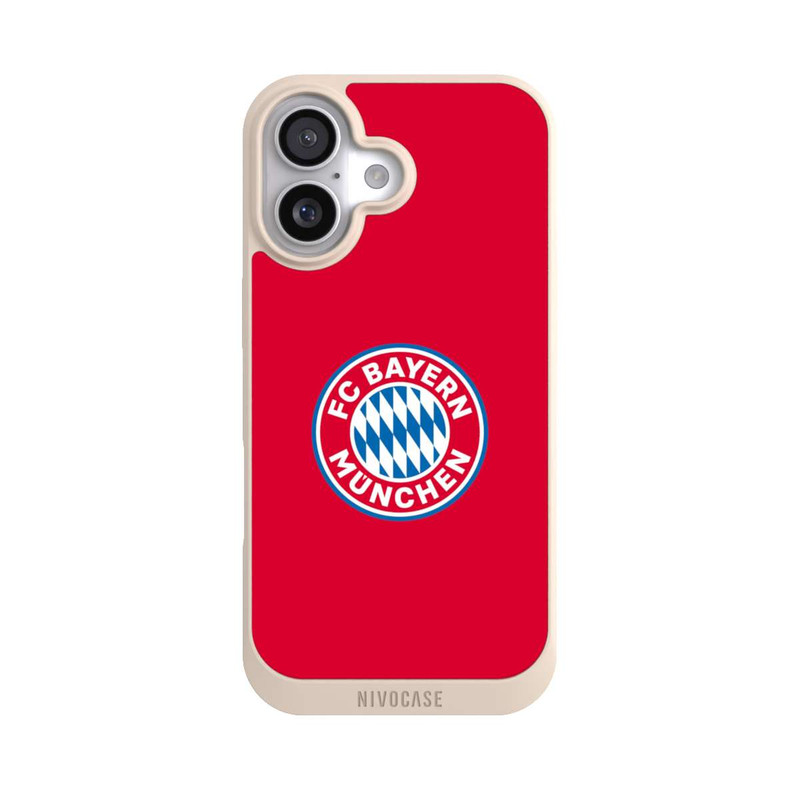 iPhone 17 NIVOpure FCB Logo auf Rot