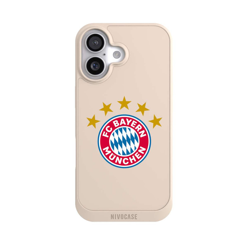 iPhone 17 NIVOpure FCB Logo mit Sterne - ohne Hintergrund