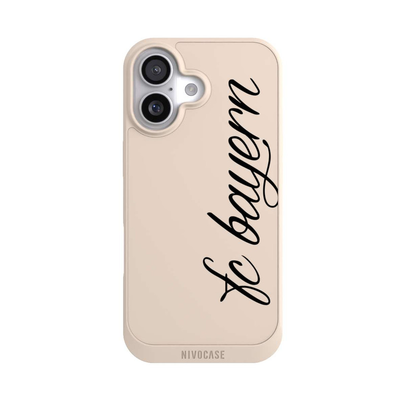 iPhone 17 NIVOpure Schwarzes FCB Girlmotiv - ohne Hintergrund