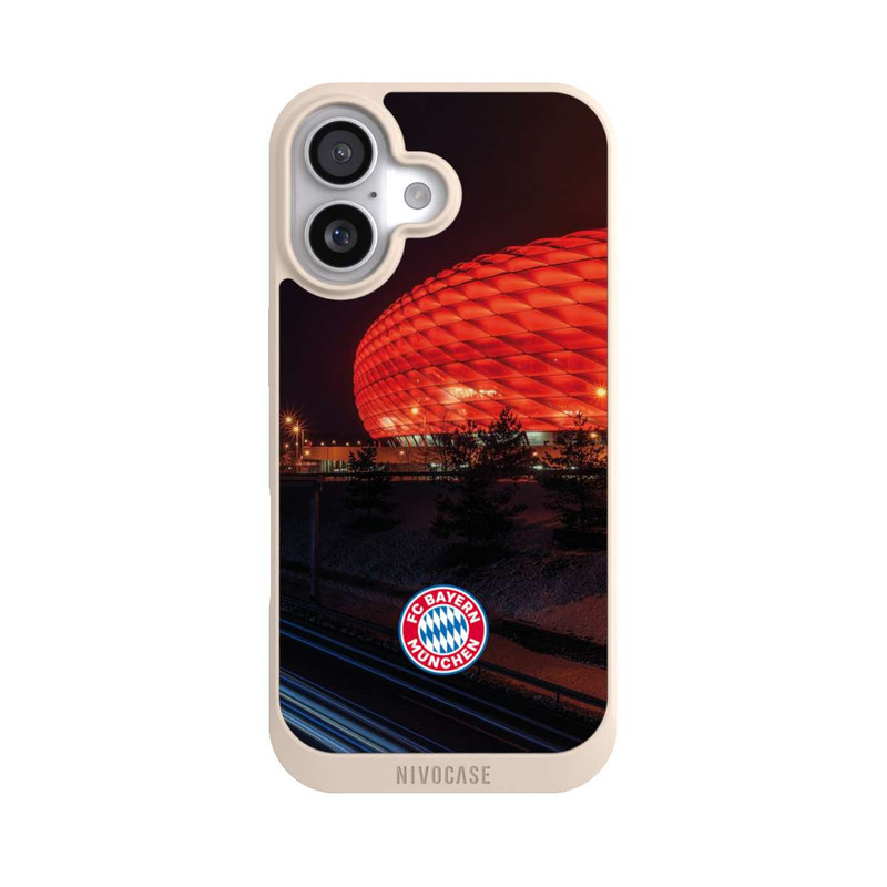 iPhone 17 NIVOpure Allianz Arena bei Nacht FCB