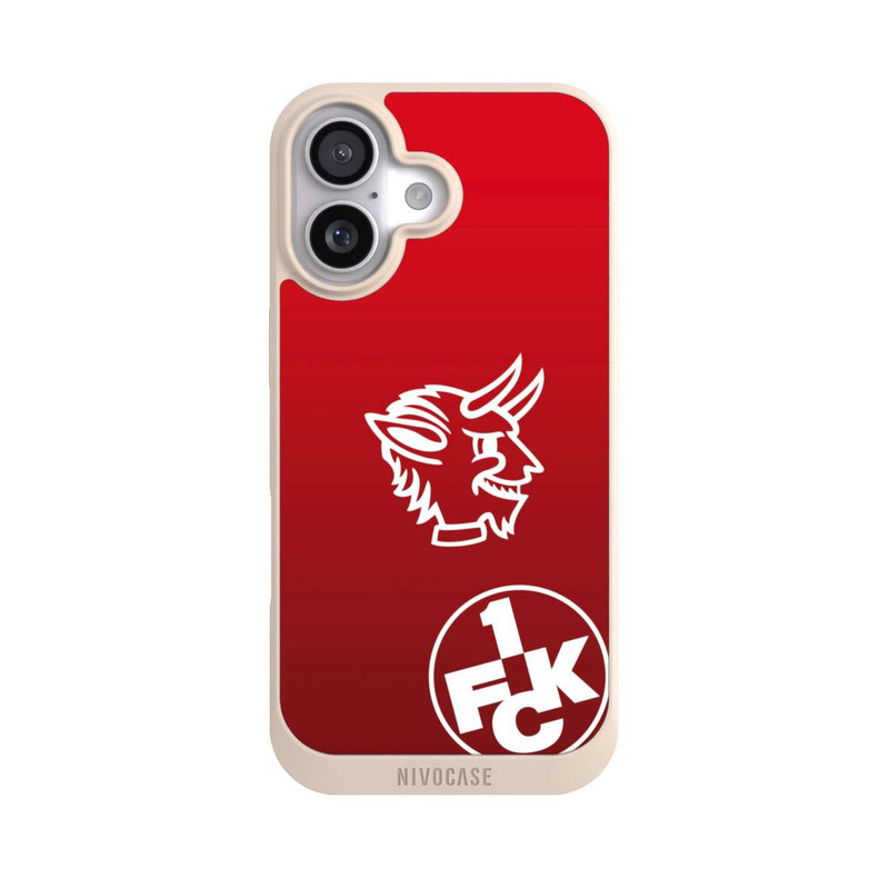 iPhone 17 NIVOpure Teufelskopf FCK auf Rot