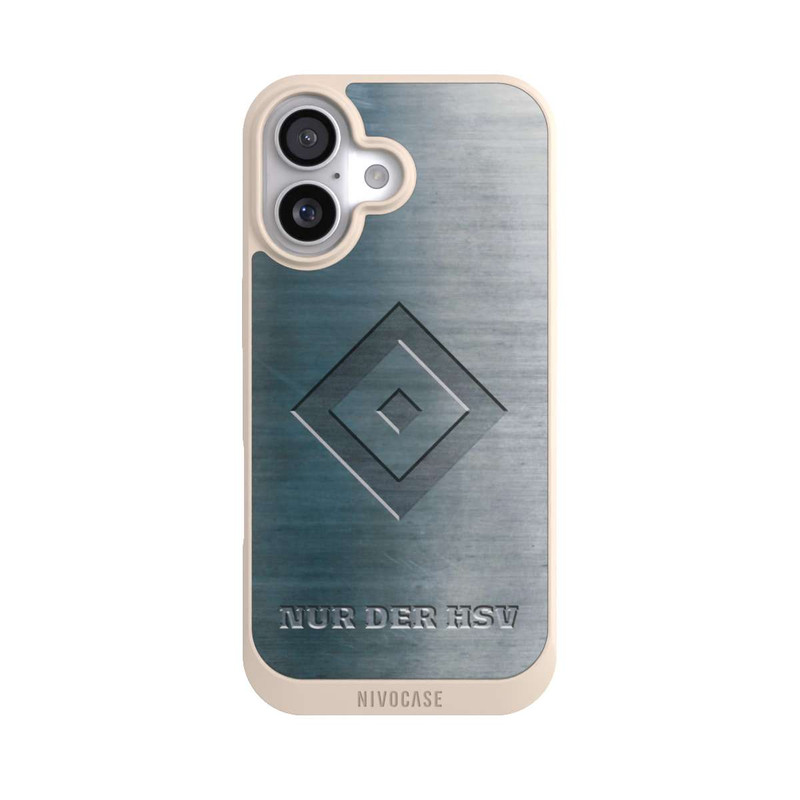 iPhone 17 NIVOpure Nur der HSV Metalllook