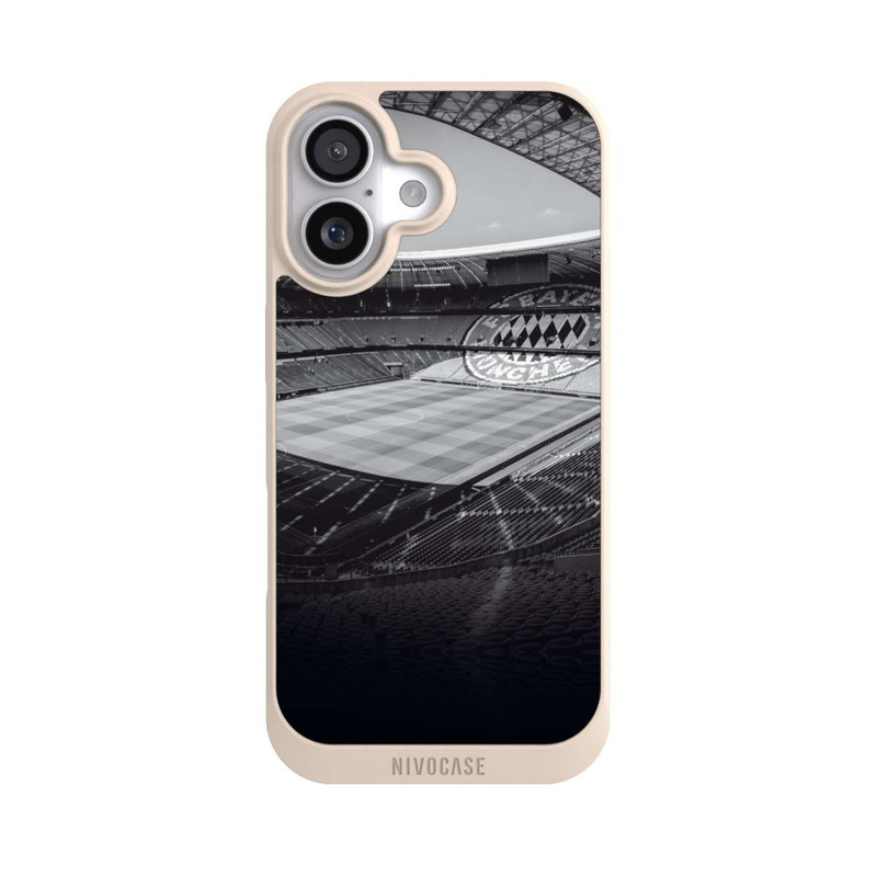 iPhone 17 NIVOpure Stadion FC Bayern - Black White
