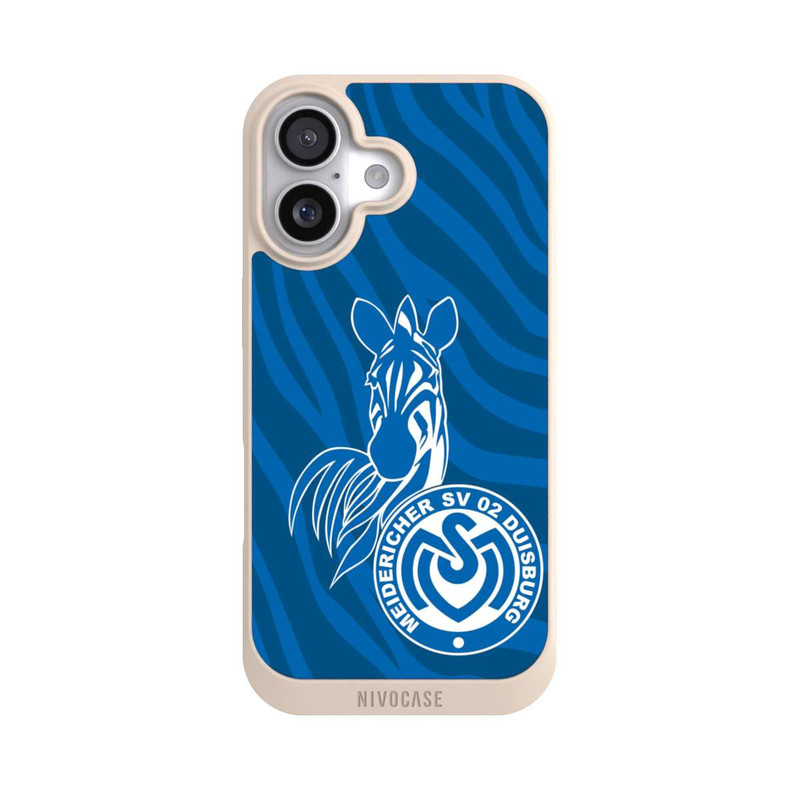 iPhone 17 NIVOpure Zebra Dunkelblau - MSV