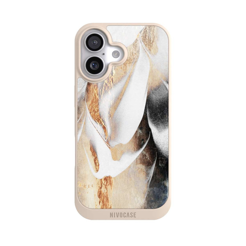 iPhone 17 NIVOpure Beruhige Deine Seele Golddruck