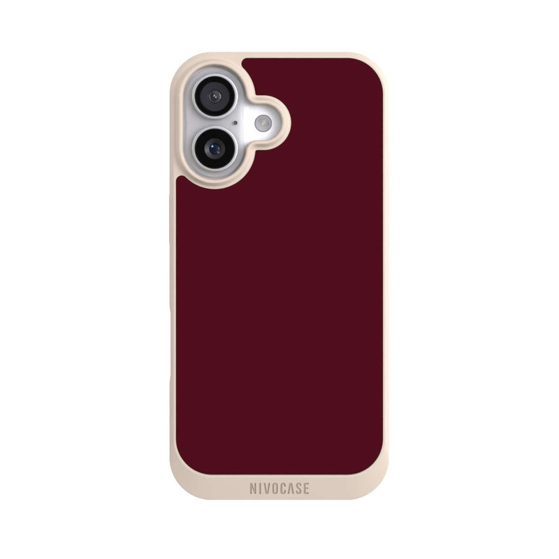 iPhone 17 NIVOpure Dunkelrot 1