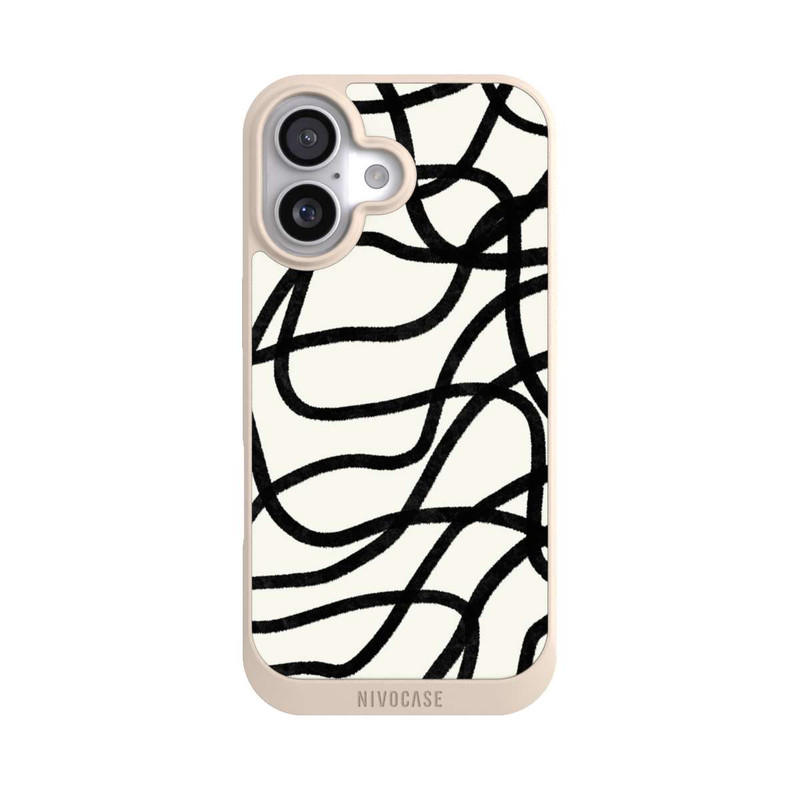 iPhone 17 NIVOpure Schwarze Linien