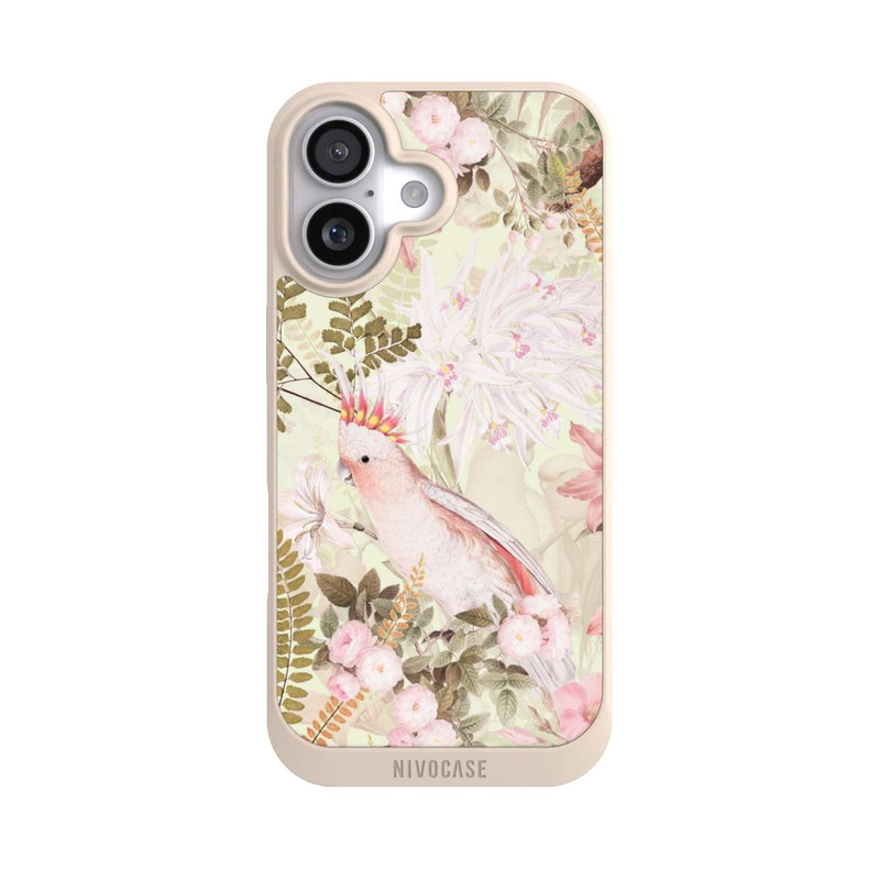 iPhone 17 NIVOpure Kakadu Retro Tapete