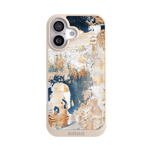  NIVOpure Abstraktion Blau und Gold