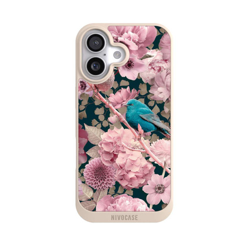  NIVOpure Spatzen im rosa Blumenmuster