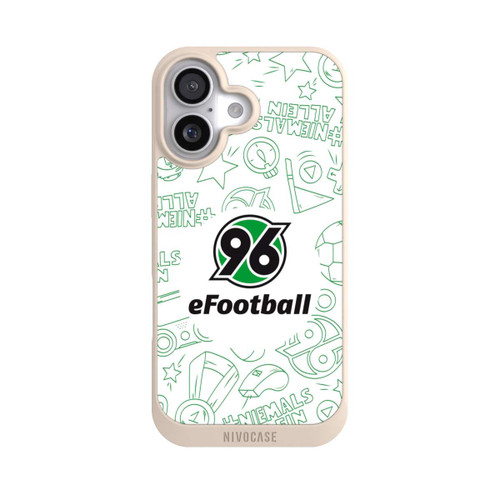  NIVOpure Hannover 96 Football Pattern Design White